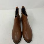 Lands End Womens Size 9 Brown Leather Classic Chelsea Boot Preppy Photo 6