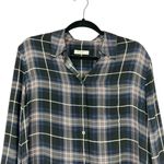 Equipment Sz S Women's Multicolor Reese 100% Silk Plaid Button Front Shirt Photo 2