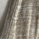 Talbots  Petite Longline Open Front Marled Knit Cardigan P/XS Neutral Photo 5