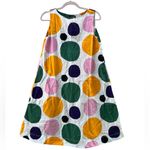 Uniqlo  x Marimekko Sleeveless Polka Dot Shift Midi Summer Dress Size Small Photo 1