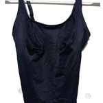 Soma  Tank Top Womens Large Black Shaper Cami Sleeveless Shirt Layer Photo 0