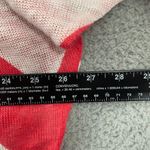 Diosa Pink White Women M Chevron Long Sleeve Light Weight Top Photo 5