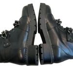 Kurt Geiger NWOT, Storm Black Leather Ankle Combat Boot Photo 9