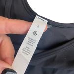 Lululemon Women’s Size 6 Align Tee Black Fitted Crop New Photo 2