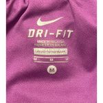 Nike  Dri Fit Women’s Running Shorts‎ M Drawstring Purple Black White Photo 4