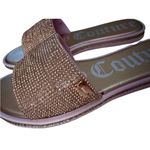 Juicy Couture Juicy Couture Women's Glittering Rose Gold Sandals Photo 4