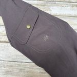 Athleta  Dipper Nylon Hiking Pants S 10 Gray Lightweight Relaxed Boot Cut Pockets Photo 4