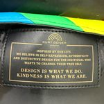 Kurt Geiger Brixton Neon Rainbow Quilt Leather Chain Shoulder Crossbody NO LOCK! Photo 11