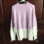 Lovers + Friends  Tina Colorblock Crewneck Cozy Sweater Revolve XS Photo 2