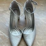 Silver Sparkle Shoes Size 9 Photo 2