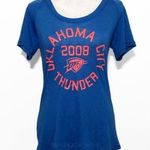 Nba NWOT Blue Oklahoma City Thunder OKC Tee Shirt New Photo 0