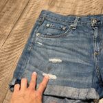 Rag and Bone Size 30 Mid Wash Cotton mid rise Cuffed Denim Shorts, sold as is. Photo 1