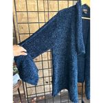 Karen Kane  Women's Drape Front Cardigan Sz XL Navy Blue Polyester Boho Photo 1