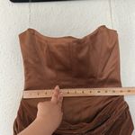 House Of CB  S A-C 'Persephone' Toffee Strapless Corset Maxi Dress Brown NWOT Photo 7