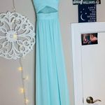 Betsy and Adam Light blue Prom Dress Photo 0