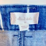 Altar'd State Altar’d State Blue and White Pinstripe Denim Mini Skirt Photo 6