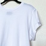 Revolve  WSLY White Lightly Distressed Crewneck Tee Size XS Photo 1