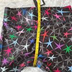 Terez  Women’s Starfish Black Multicolor biker shorts size Small Photo 4