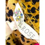 Melrose Short Wrap Skirt Size Large Animal Print Spotted Pull On Photo 4