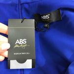 ABS Allen Schwartz NWT  blue off the shoulder dress Photo 4