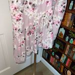 Parker Blush Pink Cherry Blossom Asymmetrical Dress Size Medium Photo 1
