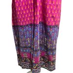 Vibrant & Colorful Bohemian Maxi Dress M Pink Size M Photo 3