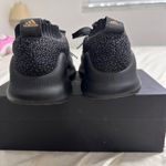 Adidas Running Shoes Women's Size 5.5 Pure Bounce Reflective Knit Black Sneakers Photo 6