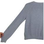 J.Crew NWT  Womens Crew Neck Button Shoulder Pullover Sweater Blue Size Medium Photo 9