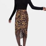 ZARA  Animal Print Midi Skirt Size Small NWT Photo 0