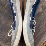 Keds Women’s ortholite slip on boat loafers shoes Blue white striped Nautical 8 Photo 2
