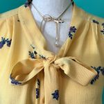 Sweet Wanderer  brand Yellow Floral Blouse Photo 2
