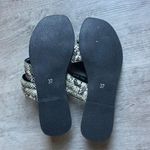 Coconuts by Matisse  Snakeskin Pattern Slide Flat Sandals Size 37 Photo 4