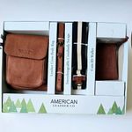American leather Co. Crossbody body Bag Brown Photo 1
