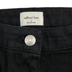 Aritzia Wilfred Free Twostep Flare Leg High Waisted Jeans Black Women’s Size 6 Photo 8