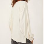 Free People Care Women’s Ready for This Tee Size Medium in Ivory Photo 7