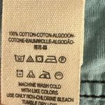 Free People Military Jacket Womens XS Gray Blue Double Cloth Utility Coat Photo 4