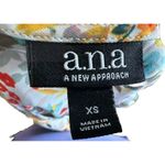 a.n.a Women Shirt Size XSmall Multicolor Floral Print Lightweight Flowy Sleeveless Photo 4