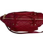 Michael Kors Red Quilted Leather Satchel bag/ handbag Crossbody bag Photo 2