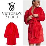 Victoria's Secret NWT! Red Cozy Wrap Robe Photo 1