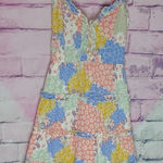 Forever 21  PATCHWORK FLORAL RUFFLE CROSS BACK TIERED BABYDOLL DRESS SMALL Photo 0