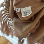 Ulla Johnson Ulla Johnson Raw Silk Kalea Midi Dress Clay Size 4 Fringe Boho Bohemian Fringe Photo 11