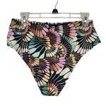 Billabong  Womens Multi Color Floral Fan Swim Bottom Separates XL Photo 3