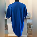 Majestic  Royal Blue TEXAS RANGERS BASEBALL JERSEY Photo 1