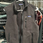 Patagonia Charcoal Fleece Vest Photo 0