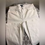 Susan Graver  White Boot Cut Jeans Classic Style Photo 3