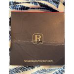 Rafaella Blue White Wide Leg Elastic Waist Lightweight 22W Dress Pants NWT Photo 4