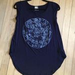 Paper Crane NWT  Blue Globe T-shirt Size Small Photo 0