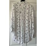 Jane and Delancey Blouse‎ Boston Terrier Frenchie Dog Print Button Down Shirt Size XL Photo 5
