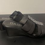 Italian Shoemaker Women's Black Heeled Sandals Size 8.5 SKU 2069 Photo 2