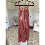 Universal Threads Universal Thread Midi Dress Tie-Back Button Euro Summer Scandi Coastal Cowgirl Photo 3